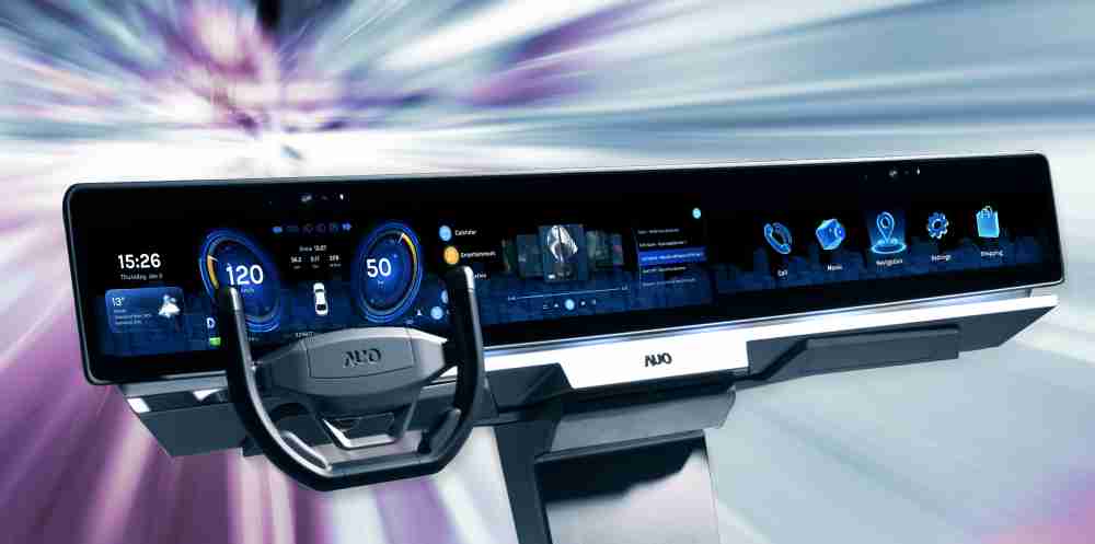 彩神vll开拓前瞻显示技术创新应用，，，结合优异整合设计能力，，，开发智能车载FIDM Plus一体化显示方案，，让驾驶操作与车内娱乐体验再进化